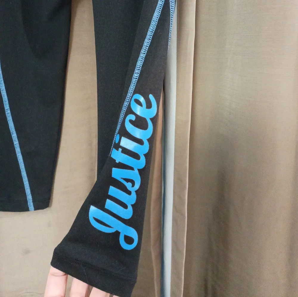 Justice active leggings Size 8